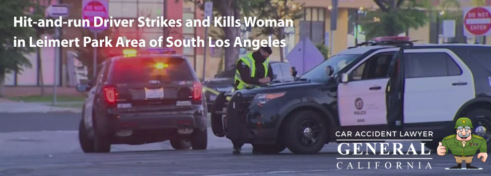 Hit-and-run Driver Strikes and Kills Woman in Leimert Park Area of South Los Angeles