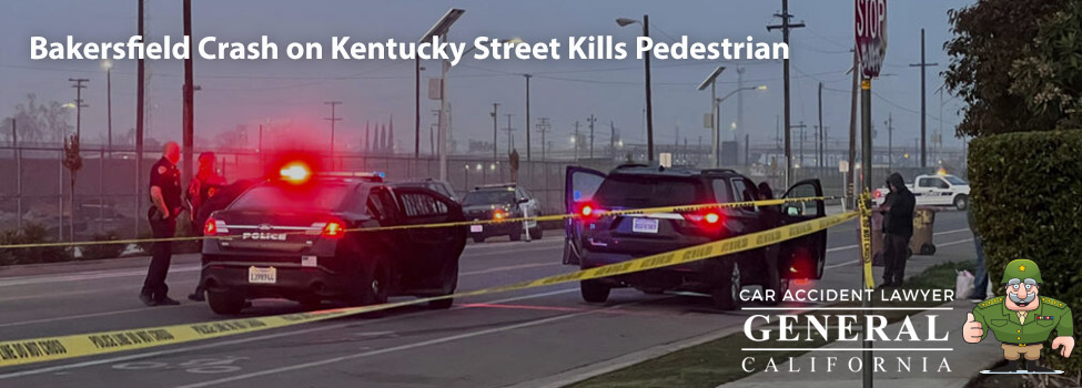 Bakersfield Crash on Kentucky Street Kills Pedestrian